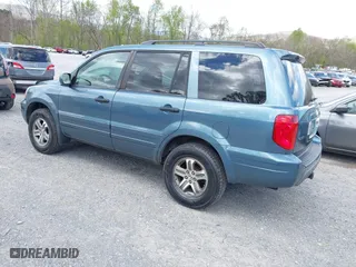 2005 Honda Pilot EX-L with NAVI with VIN 2HKYF18785H542479, listed as a IAAI auction lot 42040202 with 345,167 mi miles. Bid and sale history available at carsss.com. Image 3.