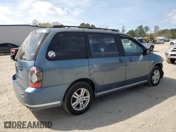 2004 Mazda MPV LX with VIN JM3LW28A540528876, listed as a Copart auction lot 50817865 with 181,506 mi miles and Salvage title. Bid and sale history available at DreamBid. Image 3.