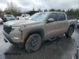 2023 Nissan Frontier SV with VIN 1N6ED1EJ5PN627207, listed as a Copart auction lot 45398485 with 20,813 mi miles and Salvage title. Bid and sale history available at DreamBid. Image 1.