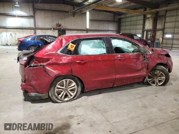2020 Ford Edge SEL z VIN 2FMPK4J97LBA08950, wystawiony jako Copart lot #49695335 z przebiegiem Nie podano mil oraz Szkoda całkowita • Salvage title. Historia ofert i sprzedaży dostępna na DreamBid. Obrazek 3.