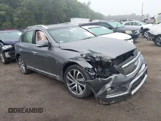 2017 Infiniti QX50 with VIN JN1BJ0RR4HM406331, listed as a IAAI auction lot 42467522 with 56,349 mi miles and . Bid and sale history available at DreamBid. Image 1.