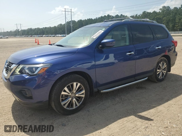 2020 Nissan Pathfinder SV z VIN 5N1DR2BN9LC592704, wystawiony jako Copart lot #63242325 z przebiegiem 154 469 mil mil oraz Czysty tytuł • Clean title. Historia ofert i sprzedaży dostępna na DreamBid. Obrazek 1.