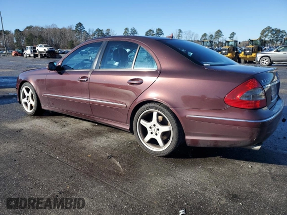2009 Mercedes-Benz E-Class Luxury 3.5L with VIN WDBUF56XX9B426117, listed as a Copart auction lot 42879105 with 163,467 mi miles and Clean Title. Bid and sale history available at carsss.com. Image 2.