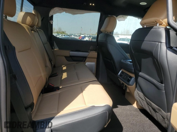2022 Ford F-150 XL with VIN 1FTFW1ED4NFB39112, listed as a Copart auction lot 54496595 with 8,626 mi miles and Salvage Title. Bid and sale history available at DreamBid. Image 10.