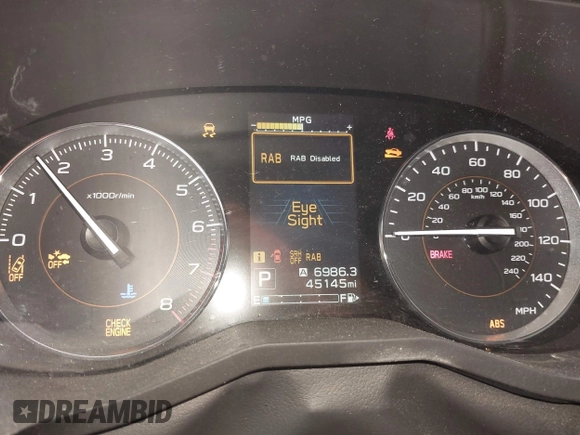 2018 Subaru Crosstrek Limited with VIN JF2GTAMC9JH221844, listed as a IAAI auction lot 42612271 with 45,145 mi miles and . Bid and sale history available at DreamBid. Image 16.