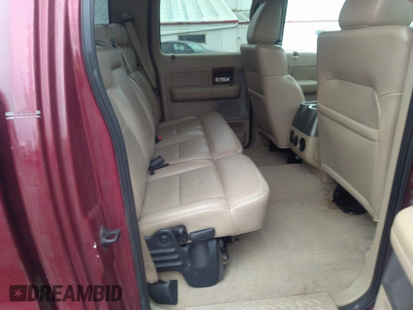 2005 Ford F-150 XLT with VIN 1FTPW14565KE49963, listed as a IAAI auction lot 41709433 with 202,322 mi miles. Bid and sale history available at carsss.com. Image 8.