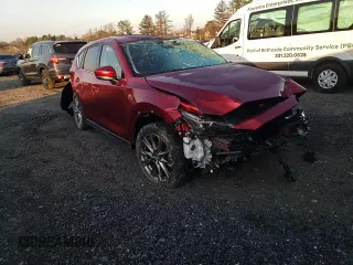 2021 Mazda CX-5 Grand Touring Reserve with VIN JM3KFBAY9M0429108, listed as a Copart auction lot 49867915 with Not Provided miles and Salvage Title. Bid and sale history available at carsss.com. Image 12.
