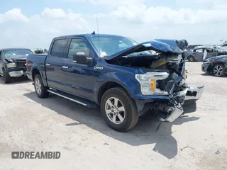 2018 Ford F-150 XL with VIN 1FTEW1C58JKD53884, listed as a IAAI auction lot 42402222 with 159,330 mi miles and . Bid and sale history available at DreamBid. Image 1.