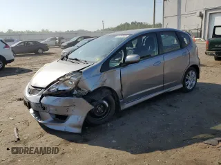 2010 Honda Fit Sport with VIN JHMGE8H47AS023964, listed as a Copart auction lot 61797995 with 78,518 mi miles and Salvage title. Bid and sale history available at DreamBid. Image 1.