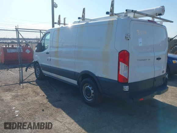2016 Ford Transit Cargo with VIN 1FTYE1ZM3GKA83079, listed as a IAAI auction lot 42061843 with 224,583 mi miles and . Bid and sale history available at DreamBid. Image 3.