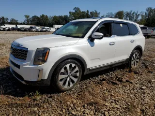 2020 Kia Telluride S with VIN 5XYP64HC1LG009842, listed as a Copart auction lot 74441524 with 74,472 mi miles and Salvage Title. Bid and sale history available at DreamBid. Image 1.