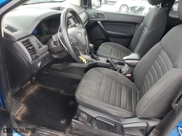 2021 Ford Ranger XL with VIN 1FTER1FH1MLD00407, listed as a Copart auction lot 47432315 with 74,841 mi miles and Salvage Title. Bid and sale history available at carsss.com. Image 7.