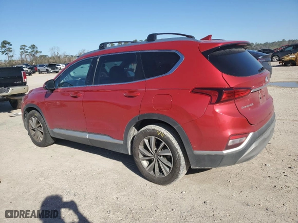 2020 Hyundai Santa Fe SEL with VIN 5NMS33ADXLH194012, listed as a Copart auction lot 47840965 with 75,368 mi miles and Salvage Title. Bid and sale history available at carsss.com. Image 2.