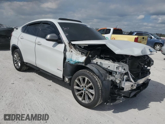 2015 BMW X6 xDrive35i with VIN 5UXKU2C51F0N76753, listed as a Copart auction lot 73558353 with 66,019 mi miles. Bid and sale history available at carsss.com. Image 4.
