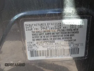 2015 Nissan Sentra SV z VIN 3N1AB7AP9FY234268, wystawiony jako IAAI lot #42041046 z przebiegiem 126 425 mil mil oraz . Historia ofert i sprzedaży dostępna na DreamBid. Obrazek 9.