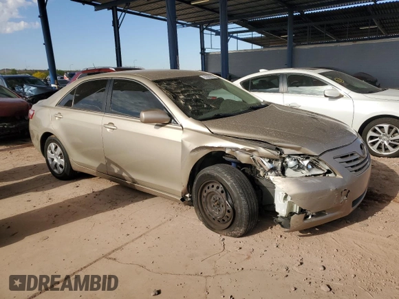 2007 Toyota Camry CE with VIN 4T1BE46K37U672174, listed as a Copart auction lot 51864335 with 137,180 mi miles and Salvage Title. Bid and sale history available at DreamBid. Image 4.