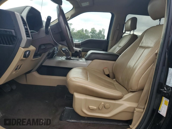 2020 Ford F-150 XL with VIN 1FTEW1C50LKD77986, listed as a Copart auction lot 61247745 with 140,855 mi miles and Salvage title. Bid and sale history available at DreamBid. Image 7.