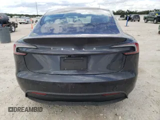 2025 Tesla Model 3 Long Range with VIN 5YJ3E1EA2SF995505, listed as a Copart auction lot 56682745 with 783 mi miles and Salvage title. Bid and sale history available at DreamBid. Image 6.