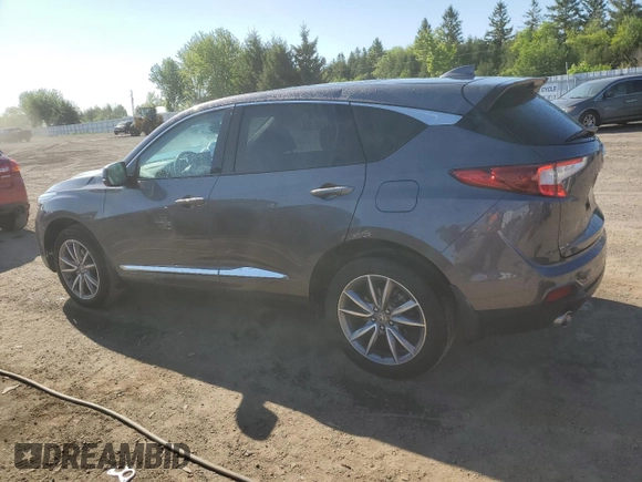 2021 Acura RDX w/Advance Package with VIN 5J8TC2H7XML803258, listed as a Copart auction lot 56039074 with 47,111 mi miles and Salvage Title. Bid and sale history available at carsss.com. Image 2.