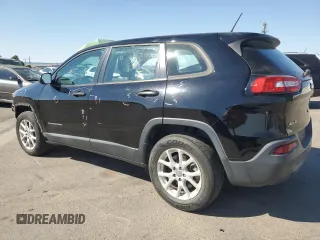 2017 Jeep Cherokee Sport z VIN 1C4PJMAB4HD230664, wystawiony jako Copart lot #63707935 z przebiegiem 94 957 mil mil oraz Szkoda całkowita • Salvage title. Historia ofert i sprzedaży dostępna na DreamBid. Obrazek 2.
