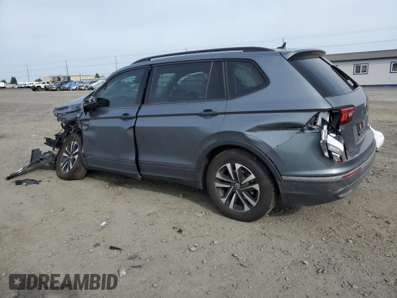 2024 Volkswagen Tiguan S с VIN 3VVFB7AXXRM166367, выставлен на аукционе Copart как лот 52639295 с пробегом Не указан миль и Списание • Salvage title. История ставок и продаж доступна на DreamBid. Изображение 2.
