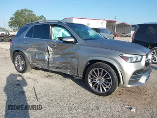 2022 Mercedes-Benz GLE 350 with VIN 4JGFB4KB1NA620119, listed as a IAAI auction lot 42007298 with 16,438 mi miles and . Bid and sale history available at DreamBid. Image 1.