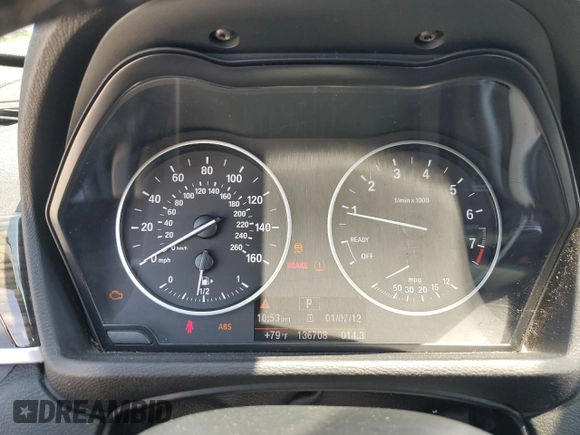 2017 BMW X1 sDrive28i with VIN WBXHU7C32HP925374, listed as a Copart auction lot 54820225 with 136,708 mi miles and Clean Title. Bid and sale history available at carsss.com. Image 9.
