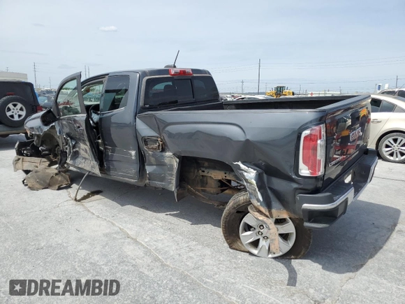 2016 GMC Canyon 2WD SLE with VIN 1GTH5CEA6G1288652, listed as a Copart auction lot 50274924 with 57,033 mi miles and Salvage Title. Bid and sale history available at carsss.com. Image 2.