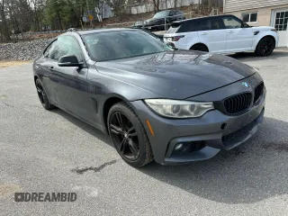 2016 BMW 4 Series 435i xDrive with VIN WBA3R5C5XGK373873, listed as a Copart auction lot 52142085 with 106,192 mi miles and Clean Title. Bid and sale history available at carsss.com. Image 4.