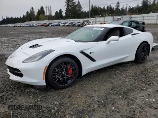 2014 Chevrolet Corvette 1LT with VIN 1G1YA2D70E5133217, listed as a Copart auction lot 51019785 with 16,192 mi miles and Salvage Title. Bid and sale history available at carsss.com. Image 1.