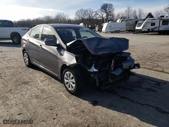 2015 Hyundai Accent SE with VIN KMHCT4AE1FU805640, listed as a Copart auction lot 47562765 with 101,101 mi miles and Salvage Title. Bid and sale history available at carsss.com. Image 14.