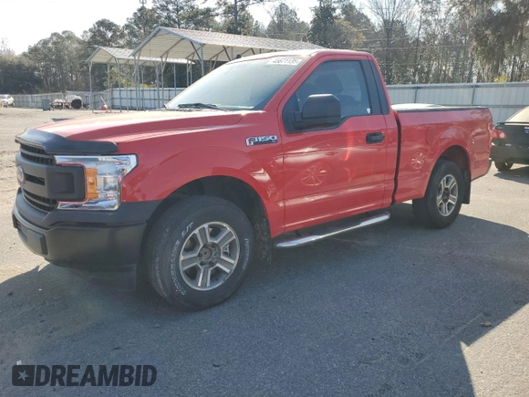 2020 Ford F-150 XL with VIN 1FTMF1CB1LKD29804, listed as a Copart auction lot 45671135 with 28,164 mi miles and Salvage Title. Bid and sale history available at carsss.com. Image 1.