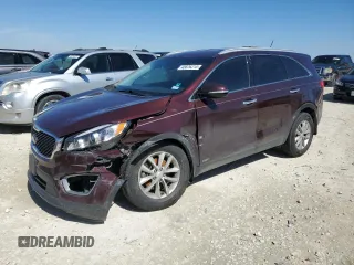 2017 Kia Sorento LX with VIN 5XYPGDA32HG193056, listed as a Copart auction lot 45676215 with 120,100 mi miles and Salvage Title. Bid and sale history available at carsss.com. Image 1.