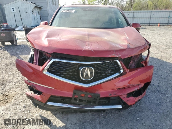 2020 Acura MDX with VIN 5J8YD3H36LL010558, listed as a Copart auction lot 54191905 with 70,163 mi miles and Salvage Title. Bid and sale history available at carsss.com. Image 5.
