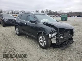 2016 Nissan Rogue SV with VIN KNMAT2MT8GP722121, listed as a Copart auction lot 44769245 with 66,745 mi miles and Salvage Title. Bid and sale history available at carsss.com. Image 4.