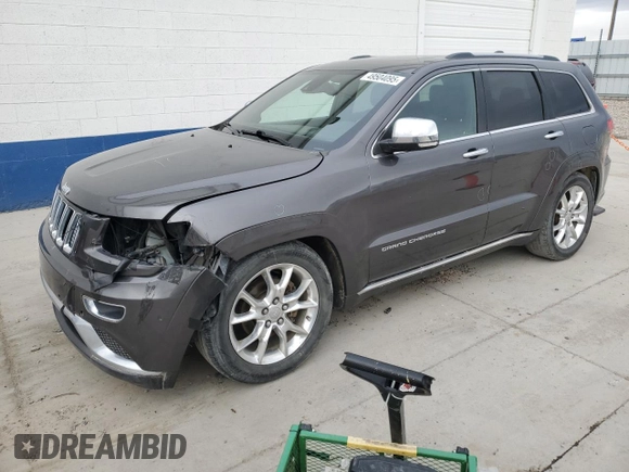2014 Jeep Grand Cherokee Summit с VIN 1C4RJFJG4EC427075, выставлен на аукционе Copart как лот 49504095 с пробегом 147 342 миль миль и Списание • Salvage title. История ставок и продаж доступна на DreamBid. Изображение 1.