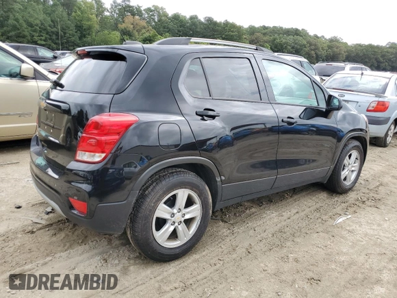 2021 Chevrolet Trax LT with VIN KL7CJLSB4MB324912, listed as a Copart auction lot 66497224 with 59,619 mi miles and Salvage title. Bid and sale history available at DreamBid. Image 3.