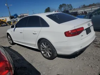 2014 Audi A4 Premium with VIN WAUAFAFL2EN000938, listed as a Copart auction lot 46825115 with 0 mi miles and Salvage Title. Bid and sale history available at carsss.com. Image 2.