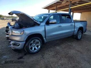 2022 Ram 1500 Lone Star with VIN 1C6SRFFT6NN410323, listed as a Copart auction lot 81142644 with 79,311 mi miles and Salvage title. Bid and sale history available at DreamBid. Image 1.