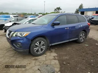 2017 Nissan Pathfinder SL z VIN 5N1DR2MN2HC603613, wystawiony jako Copart lot #56833145 z przebiegiem 117 738 mil mil oraz Czysty tytuł • Clean title. Historia ofert i sprzedaży dostępna na DreamBid. Obrazek 1.