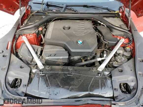 2019 BMW Z4 sDrive30i with VIN WBAHF3C51KWW21559, listed as a Copart auction lot 54460324 with 0 mi miles and Salvage Title. Bid and sale history available at carsss.com. Image 11.
