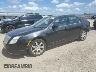 2010 Mercury Milan Premier with VIN 3MEHM0JG8AR661729, listed as a Copart auction lot 46328395 with 199,136 mi miles and Salvage Title. Bid and sale history available at carsss.com. Image 1.