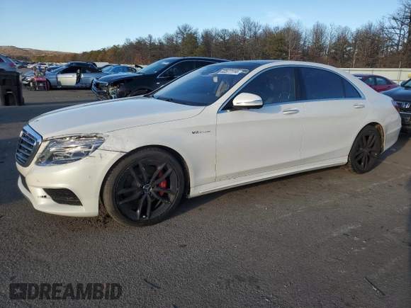 2016 Mercedes-Benz S 550 with VIN WDDUG8CB5GA207468, listed as a Copart auction lot 83577114 with 109,563 mi miles and Salvage Title. Bid and sale history available at carsss.com. Image 1.