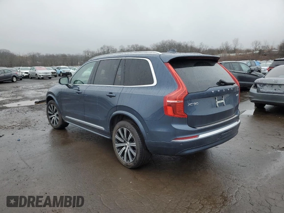 2024 Volvo XC90 Plus Bright Theme with VIN YV4L12PE9R1146411, listed as a Copart auction lot 47857085 with 21,892 mi miles and Salvage Title. Bid and sale history available at DreamBid. Image 2.