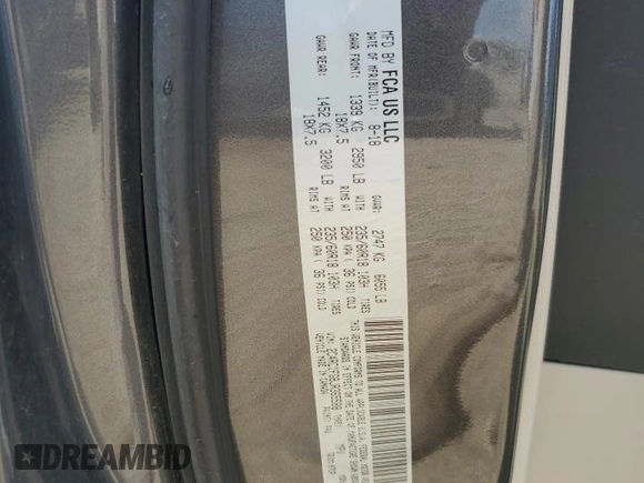 2018 Chrysler Pacifica Touring Plus with VIN 2C4RC1FG8JR365588, listed as a Copart auction lot 61787625 with 98,316 mi miles and Salvage title. Bid and sale history available at DreamBid. Image 13.