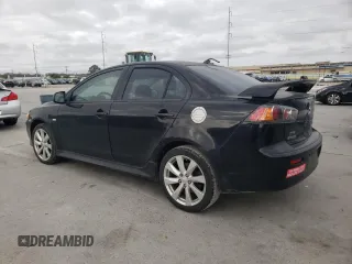 2013 Mitsubishi Lancer GT with VIN JA32U8FW8DU006424, listed as a Copart auction lot 44709515 with 127,900 mi miles and Salvage Title. Bid and sale history available at carsss.com. Image 2.