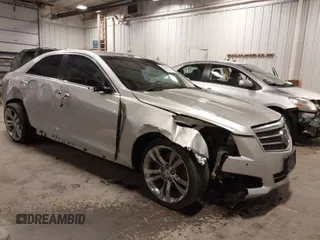 2014 Cadillac ATS Luxury AWD with VIN 1G6AH5RX1E0115324, listed as a IAAI auction lot 41744555 with 89,947 mi miles and . Bid and sale history available at carsss.com. Image 1.