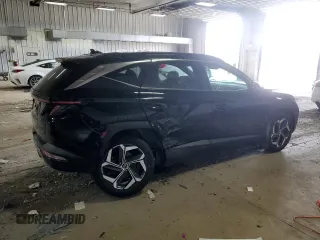 2022 Hyundai Tucson Limited with VIN 5NMJECAEXNH061056, listed as a Copart auction lot 51514045 with 63,774 mi miles and Salvage Title. Bid and sale history available at carsss.com. Image 3.
