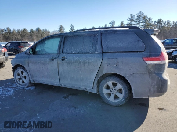 2012 Toyota Sienna LE AAS with VIN 5TDKK3DC0CS238666, listed as a Copart auction lot 43776765 with 0 mi miles and Salvage Title. Bid and sale history available at carsss.com. Image 2.