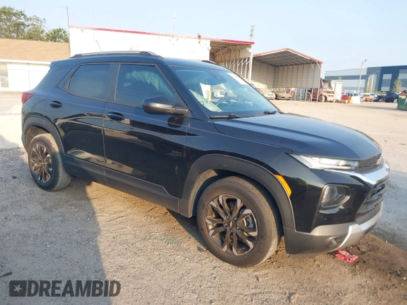2022 Chevrolet TrailBlazer LT with VIN KL79MPSL7NB061589, listed as a IAAI auction lot 42049675 with 33,520 mi miles and . Bid and sale history available at DreamBid. Image 1.